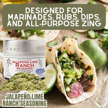 Load image into Gallery viewer, Jalapeño Lime Ranch Seasoning Gourmet Seasonings Gustus Vitae