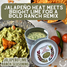 Load image into Gallery viewer, Jalapeño Lime Ranch Seasoning Gourmet Seasonings Gustus Vitae