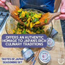Load image into Gallery viewer, Japanese Seasoning Gift Set - Tastes of Japan - Artisanal Spice Blends Six Pack Collections &amp; Gift Sets Gustus Vitae