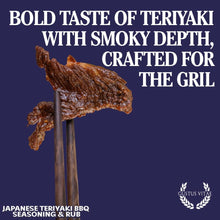 Load image into Gallery viewer, Japanese Teriyaki BBQ Seasoning &amp; Rub Bougie BBQ Gustus Vitae