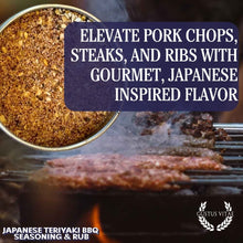 Load image into Gallery viewer, Japanese Teriyaki BBQ Seasoning &amp; Rub Bougie BBQ Gustus Vitae