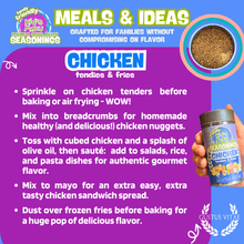 Load image into Gallery viewer, Kid’s Menu: Chicken - Tendies &amp; Fries Gourmet Seasoning Mix Gourmet Seasonings Gustus Vitae