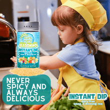 Load image into Gallery viewer, Kid’s Menu: Instant Dip: Dairy-Free Sauce &amp; Dressing Mix Gourmet Seasonings Gustus Vitae
