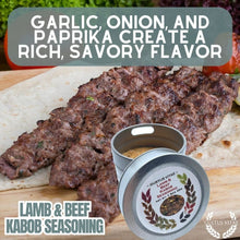 Load image into Gallery viewer, Lamb &amp; Beef Kabob Seasoning Gourmet Seasonings Gustus Vitae