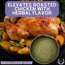 Load image into Gallery viewer, Lavender Rosemary Sea Salt Gourmet Salts Gustus Vitae
