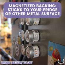 Load image into Gallery viewer, Lavender Rosemary Sea Salt Gourmet Salts Gustus Vitae