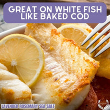 Load image into Gallery viewer, Lavender Rosemary Sea Salt Gourmet Salts Gustus Vitae