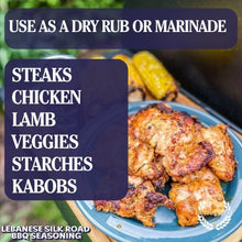 Load image into Gallery viewer, Lebanese Silk Road BBQ Seasoning | Bougie BBQ Rub Gustus Vitae