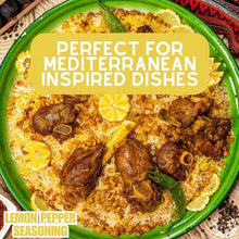 Load image into Gallery viewer, Lemon Pepper Seasoning Gourmet Seasonings Gustus Vitae