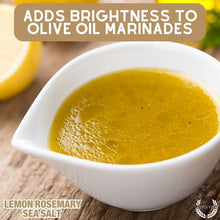 Load image into Gallery viewer, Lemon Rosemary Sea Salt Gourmet Salts Gustus Vitae