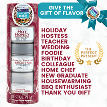 Load image into Gallery viewer, Luxury BBQ House Reserve Seasonings | Gift Pack Set of 3 Collections &amp; Gift Sets Gustus Vitae
