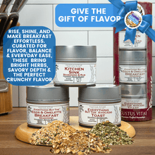 Load image into Gallery viewer, Made for Breakfast: The Morning Table Seasonings | Gift Pack Set of 3 Collections &amp; Gift Sets Gustus Vitae