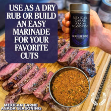 Load image into Gallery viewer, Mexican Carne Asada Seasoning | Bougie BBQ Rub Gustus Vitae