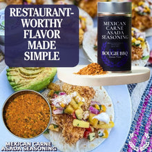 Load image into Gallery viewer, Mexican Carne Asada Seasoning | Bougie BBQ Rub Gustus Vitae