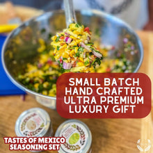 Load image into Gallery viewer, Mexican Seasoning Gift Set - Tastes of Mexico - Artisanal Spice Blends Six Pack Collections &amp; Gift Sets Gustus Vitae