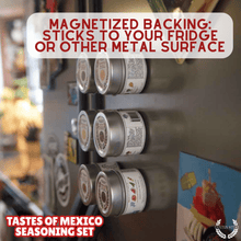 Load image into Gallery viewer, Mexican Seasoning Gift Set - Tastes of Mexico - Artisanal Spice Blends Six Pack Collections &amp; Gift Sets Gustus Vitae