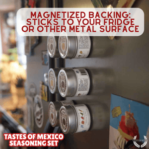 Mexican Seasoning Gift Set - Tastes of Mexico - Artisanal Spice Blends Six Pack Collections & Gift Sets Gustus Vitae