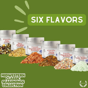 Midwestern Classic Seasonings Collection Collections & Gift Sets Gustus Vitae