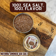 Load image into Gallery viewer, Natural Smoked Sea Salt Gourmet Salts Gustus Vitae
