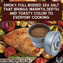 Load image into Gallery viewer, Natural Smoked Sea Salt Gourmet Salts Gustus Vitae