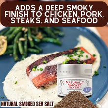 Load image into Gallery viewer, Natural Smoked Sea Salt Gourmet Salts Gustus Vitae