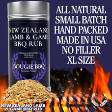 Load image into Gallery viewer, New Zealand Lamb &amp; Game BBQ Rub Bougie BBQ Gustus Vitae