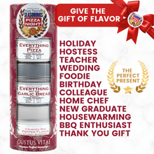 Load image into Gallery viewer, Pizza Night House Favorite Seasonings | Gift Pack Set of 3 Collections &amp; Gift Sets Gustus Vitae