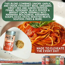 Load image into Gallery viewer, Pizza, Pasta &amp; Garlic Bread Seasonings | Gift Set of 4 Spice Blends Collections &amp; Gift Sets Gustus Vitae