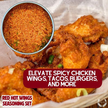 Load image into Gallery viewer, Red Hot Wings Seasoning Set Collections &amp; Gift Sets Gustus Vitae