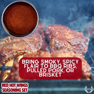 Red Hot Wings Seasoning Set Collections & Gift Sets Gustus Vitae