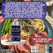 Load image into Gallery viewer, Salt Free Flavor Favorites | Gourmet Seasoning Gift Set | 6 Pack | XL Spices &amp; Magnetic Tins Collections &amp; Gift Sets Gustus Vitae