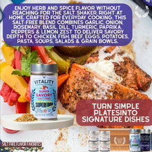 Load image into Gallery viewer, Salt Free Flavor Favorites | Gourmet Seasoning Gift Set | 6 Pack | XL Spices &amp; Magnetic Tins Collections &amp; Gift Sets Gustus Vitae