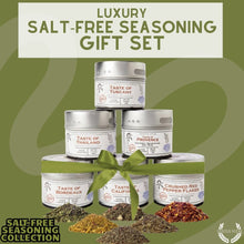 Load image into Gallery viewer, Salt-Free Seasoning Gift Collection - 6 Tins Collections &amp; Gift Sets Gustus Vitae
