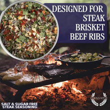 Load image into Gallery viewer, Salt &amp; Sugar Free Steak Seasoning Bougie BBQ Gustus Vitae