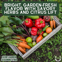 Load image into Gallery viewer, Secret Garden Seasoning &amp; Rub | Gustus Vitae Gourmet Seasonings Gustus Vitae