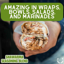 Load image into Gallery viewer, Shawarma Seasoning Blend Gourmet Seasonings Gustus Vitae