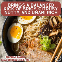 Load image into Gallery viewer, Shichimi Ramen Seasoning &amp; Meat Rub Gourmet Seasonings vendor-unknown