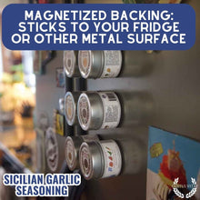 Load image into Gallery viewer, Sicilian Garlic Seasoning Gourmet Seasonings Gustus Vitae