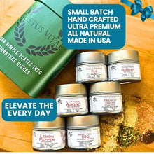 Load image into Gallery viewer, Signature Grilling Seasonings &amp; BBQ Rubs Gift Box | Gift Packaged Seasoning Collection | Set of 6 Collections &amp; Gift Sets Gustus Vitae