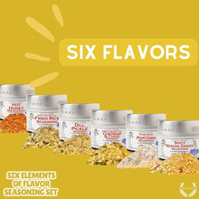 Load image into Gallery viewer, Six Elements Of Flavor Seasoning Set Collections &amp; Gift Sets Gustus Vitae