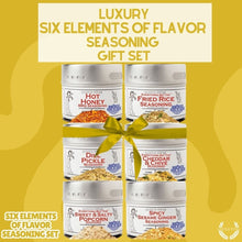 Load image into Gallery viewer, Six Elements Of Flavor Seasoning Set Collections &amp; Gift Sets Gustus Vitae