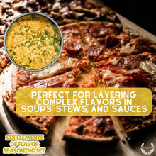 Load image into Gallery viewer, Six Elements Of Flavor Seasoning Set Collections &amp; Gift Sets Gustus Vitae