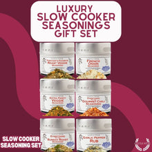 Load image into Gallery viewer, Slow Cooker Seasonings - 6 Spice Blends Gift Set Collections &amp; Gift Sets Gustus Vitae