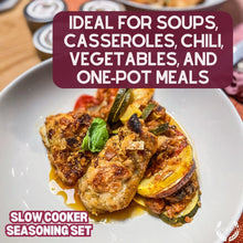 Load image into Gallery viewer, Slow Cooker Seasonings - 6 Spice Blends Gift Set Collections &amp; Gift Sets Gustus Vitae