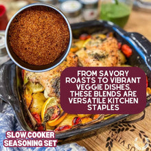 Load image into Gallery viewer, Slow Cooker Seasonings - 6 Spice Blends Gift Set Collections &amp; Gift Sets Gustus Vitae