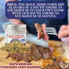 Load image into Gallery viewer, South American Steakhouse Seasoning | Sauce Collection Seasonings Gustus Vitae