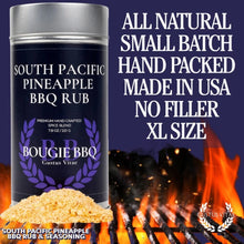 Load image into Gallery viewer, South Pacific Pineapple BBQ Rub &amp; Seasoning Bougie BBQ Gustus Vitae
