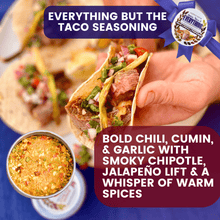 Load image into Gallery viewer, Spice, Nice &amp; Everything Seasonings: Taco, Pizza, Popcorn | Gift Pack Set of 3 Collections &amp; Gift Sets Gustus Vitae