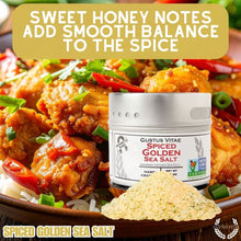 Load image into Gallery viewer, Spiced Golden Sea Salt Gourmet Salts Gustus Vitae