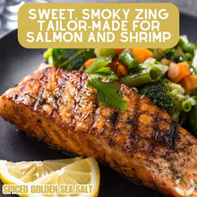 Load image into Gallery viewer, Spiced Golden Sea Salt Gourmet Salts Gustus Vitae